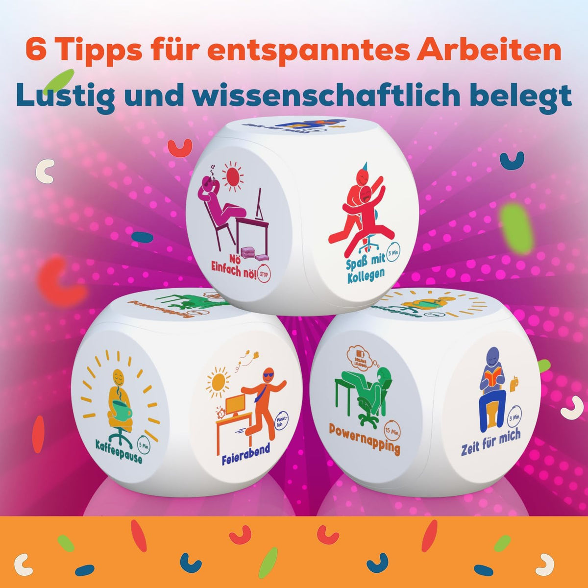 Anti-Stress-Würfel
