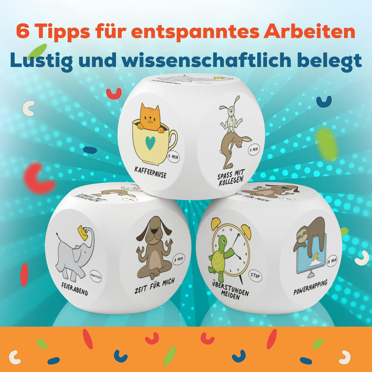 Anti-Stress-Würfel