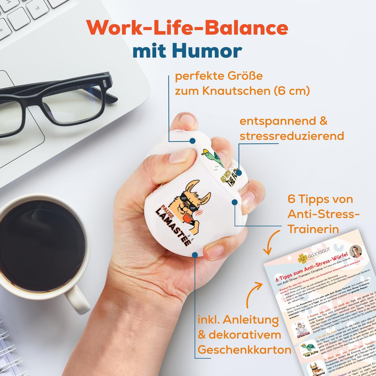 Anti-Stress-Würfel