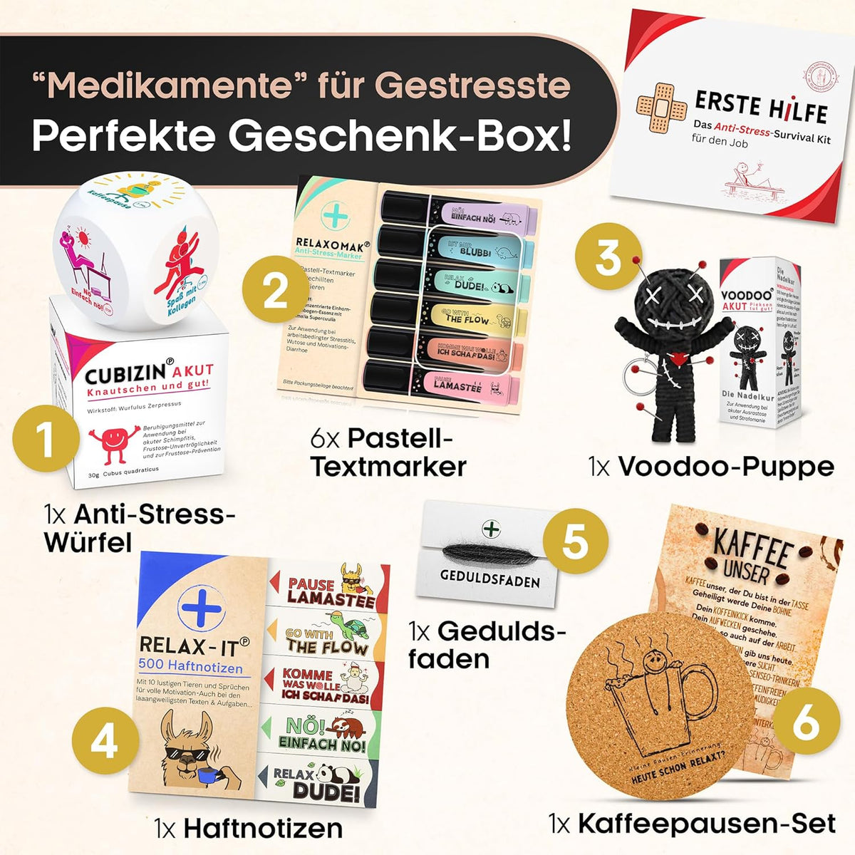 Geschenkbox | ERSTE Hilfe für den Job