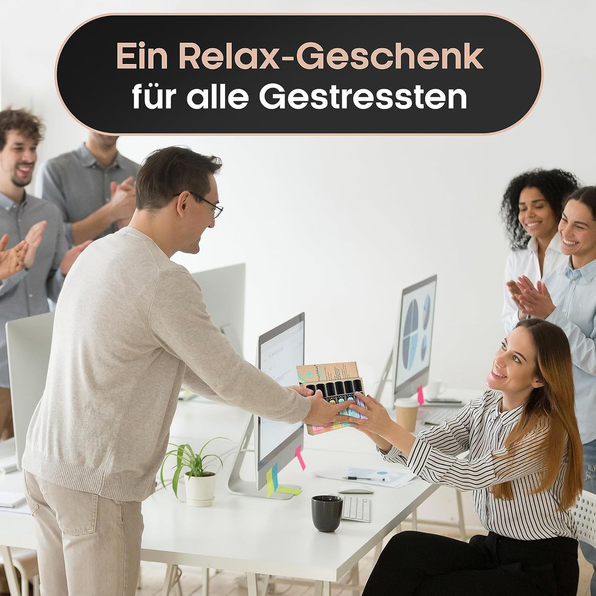 6x Lustige Textmarker Pastell